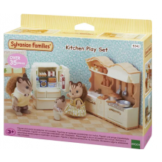 Игровой набор Sylvanian Families Фермерская кухня с холодильником Игровой набор Sylvanian Families Фермерская кухня с холодильником
