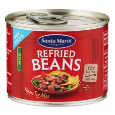 Фасоль пинто с луком и специями Santa Maria Tex Mex Refried Beans 215г Фасоль пинто с луком и специями Santa Maria Tex Mex Refried Beans 215г