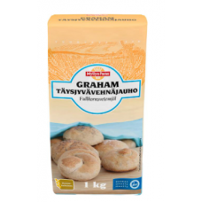 Мука цельнозерновая Myllyn Paras Graham Taysjyvavehnajauho 1кг Мука цельнозерновая Myllyn Paras Graham Taysjyvavehnajauho 1кг