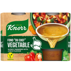 Концентрат овощного бульона Knorr Fond "du Chef" Vegetable 8x28г Концентрат овощного бульона Knorr Fond "du Chef" Vegetable 8x28г