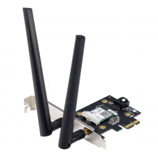 Двухдиапазонный адаптер Asus PCE-AX3000 PCI-E-WiFi 6 и адаптер Bluetooth 5.0 Двухдиапазонный адаптер Asus PCE-AX3000 PCI-E-WiFi 6 и адаптер Bluetooth 5.0