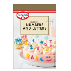 Красочные цифры и буквы Dr. Oetker Numbers & Letters 48г Красочные цифры и буквы Dr. Oetker Numbers & Letters 48г