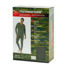 Комплект термобелья THERMOFORM размер М цвет хаки Комплект термобелья THERMOFORM размер М цвет хаки