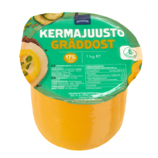 Сыр сливочный Rainbow Kermajuusto 17 % 1кг Сыр сливочный Rainbow Kermajuusto 17 % 1кг