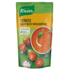 Томатный суп с сыром маскарпоне и вялеными томатами Knorr 570г Томатный суп с сыром маскарпоне и вялеными томатами Knorr 570г