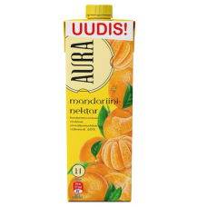 Мандариновый нектар Aura mandariini nektar 1л Мандариновый нектар Aura mandariini nektar 1л