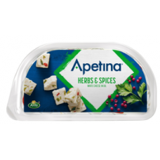 Сыр фета с травами и специями Apetina 100/80г Сыр фета с травами и специями Apetina 100/80г