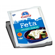 Сыр фета Olympus Feta - 25% suolaa 150г Сыр фета Olympus Feta - 25% suolaa 150г
