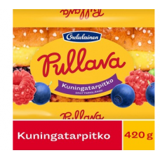 Пирог с черникой и малиной Oululainen Pullava Kuningatarpitko 420г Пирог с черникой и малиной Oululainen Pullava Kuningatarpitko 420г