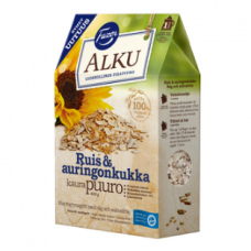 Смесь из ржаных и подсолнечных хлопьев Fazer Alku Ruis & Auringonkukka 400г Смесь из ржаных и подсолнечных хлопьев Fazer Alku Ruis & Auringonkukka 400г