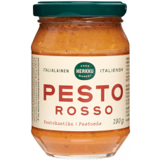 Итальянский красный соус песто Herkku Pesto Rosso 190г Итальянский красный соус песто Herkku Pesto Rosso 190г