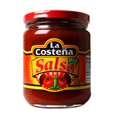 Мексиканский острый соус для сальсы La Costena salsa hot 453г Мексиканский острый соус для сальсы La Costena salsa hot 453г