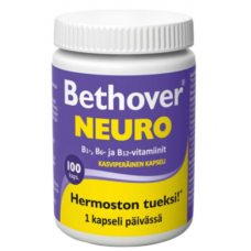 Витамины группы B (B1, B6, B12) для поддержки нервной системы Bethover Neuro 100 таб Витамины группы B (B1, B6, B12) для поддержки нервной системы Bethover Neuro 100 таб