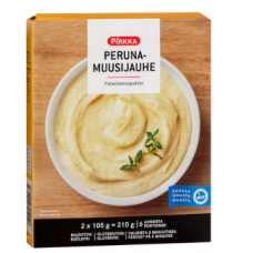 Картофельное пюре в порошке Pirkka 2x105 г без лактозы и глютена Картофельное пюре в порошке Pirkka 2x105 г без лактозы и глютена