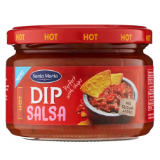 Острый мексиканский соус с сальсой Santa Maria Tex Mex Salsa Dip Hot 250 г Острый мексиканский соус с сальсой Santa Maria Tex Mex Salsa Dip Hot 250 г