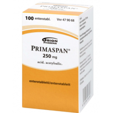 Препарат для лечени сердца и сосудов PRIMASPAN 250мг 100шт Препарат для лечени сердца и сосудов PRIMASPAN 250мг 100шт