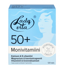 Витамины для женщин Ladyvita 50+ 120 таблеток Витамины для женщин Ladyvita 50+ 120 таблеток