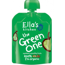 Органический фруктовый смузи Ella's Kitchen The Green One Organic 90г с 6 месяцев Органический фруктовый смузи Ella's Kitchen The Green One Organic 90г с 6 месяцев