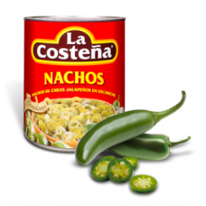 Резанный перец халапеньо La Costena Nachos 199г Резанный перец халапеньо La Costena Nachos 199г