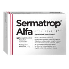 Пищевая добавка для мужчин SERMATROP ALFA 30 шт Пищевая добавка для мужчин SERMATROP ALFA 30 шт