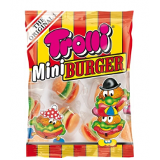 Конфеты жевательные бургеры Trolli Mini Burger 100г в пакете Конфеты жевательные бургеры Trolli Mini Burger 100г в пакете