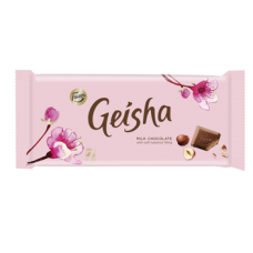 Плиточный шоколад молочный Fazer Geisha Taytesuklaalevy 121 г Плиточный шоколад молочный Fazer Geisha Taytesuklaalevy 121 г