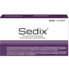 Препарат для уменьшения нервозности Sedix 28шт Препарат для уменьшения нервозности Sedix 28шт