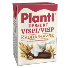 Овсяные взбитые сливки Planti Deesert Vispi/ Visp 21% 200мл Овсяные взбитые сливки Planti Deesert Vispi/ Visp 21% 200мл