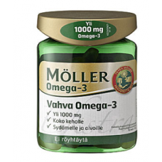 Рыбии жир MOLLER STRONG OMEGA-3 70 шт усиленный Рыбии жир MOLLER STRONG OMEGA-3 70 шт усиленный