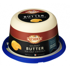 Масло сливочное President Gourmet Buuter 250г с морской солью Масло сливочное President Gourmet Buuter 250г с морской солью