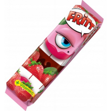 Жевательные конфеты с витамином С Fritt Chewy Candy со вкусом клубники 70г Жевательные конфеты с витамином С Fritt Chewy Candy со вкусом клубники 70г