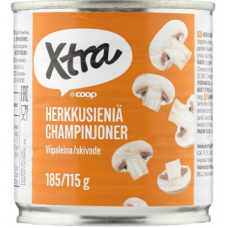 Резанные шампиньоны X-tra Herkkusienet 110г Резанные шампиньоны X-tra Herkkusienet 110г