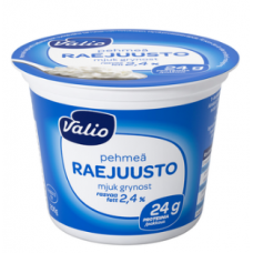 Мягкий творог Valio pehmea raejuusto 200г 2,4% Мягкий творог Valio pehmea raejuusto 200г 2,4%