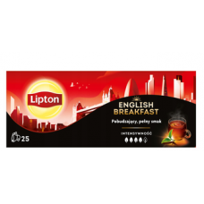 Чай в пакетиках LIPTON English Breakfast 25 x 2г Чай в пакетиках LIPTON English Breakfast 25 x 2г