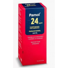 Анальгетик для детей оральная суспензия Pamol 24 мг / мл 100мл Анальгетик для детей оральная суспензия Pamol 24 мг / мл 100мл