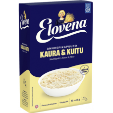 Каша Elovena Annospikapuuro Kaura-Kuitu 480г 12х40г Каша Elovena Annospikapuuro Kaura-Kuitu 480г 12х40г