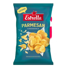 Чипсы Estrella Parmesan & merisuola sipsi 275 г пармезан и морская соль