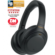 Bluetooth-гарнитура с шумоподавлением Sony WH-1000XM4 цвет черный Bluetooth-гарнитура с шумоподавлением Sony WH-1000XM4 цвет черный