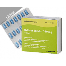 Препарат для похудения ORLISTAT SANDOZ 60 мг 84 капсулы Препарат для похудения ORLISTAT SANDOZ 60 мг 84 капсулы
