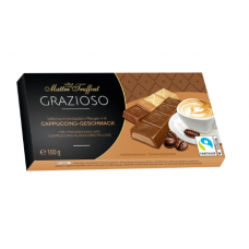 Шоколад Maitre Truffout milk chocolate with cappuccino 8x12,5г Шоколад Maitre Truffout milk chocolate with cappuccino 8x12,5г