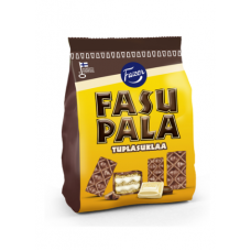 Вафли Fazer Fasupala Tuplasuklaa 215г с белым шоколадом Вафли Fazer Fasupala Tuplasuklaa 215г с белым шоколадом