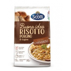 Итальянское ризотто с грибами и рисом Карнароли Riso Scotti Risotto 210г без глютена Итальянское ризотто с грибами и рисом Карнароли Riso Scotti Risotto 210г без глютена