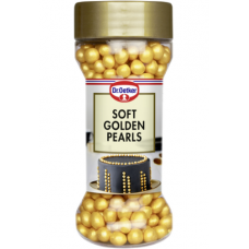 Кондитерская посыпка Dr. Oetker Soft Golden Pearls 42 г золотой жемчуг Кондитерская посыпка Dr. Oetker Soft Golden Pearls 42 г золотой жемчуг