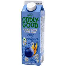 Йогурт на овсяной основе Valio Oddlygood 1кг с черникой Йогурт на овсяной основе Valio Oddlygood 1кг с черникой
