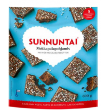 Мучная смесь для выпечки Sunnuntai mokkapalapohjamix 600г Мучная смесь для выпечки Sunnuntai mokkapalapohjamix 600г