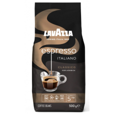 Кофе в зернах Lavazza Espresso Classica 500г в мягкой упаковке степень обжарки 5/10 Кофе в зернах Lavazza Espresso Classica 500г в мягкой упаковке степень обжарки 5/10