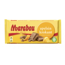 Плиточный шоколад Marabou Apelsiinikrokantti 200г с апельсином Плиточный шоколад Marabou Apelsiinikrokantti 200г с апельсином