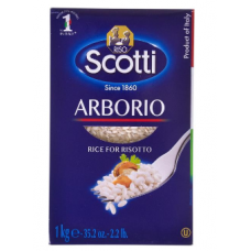Рис для ризотто Riso Scotti Arborio 1кг Рис для ризотто Riso Scotti Arborio 1кг