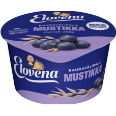 Овсяный йогурт Elovena Mustikka Kauravalipala 150г черника Овсяный йогурт Elovena Mustikka Kauravalipala 150г черника