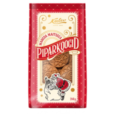 Пряники имбирные Kalev Piparkoogid 240г Пряники имбирные Kalev Piparkoogid 240г